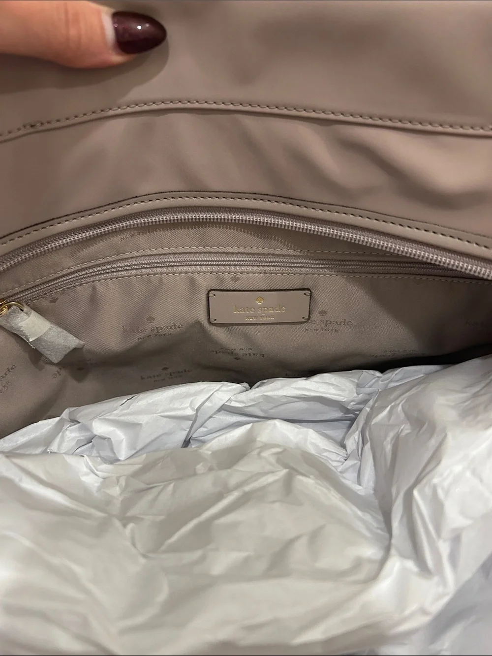 kate spade structured quilted