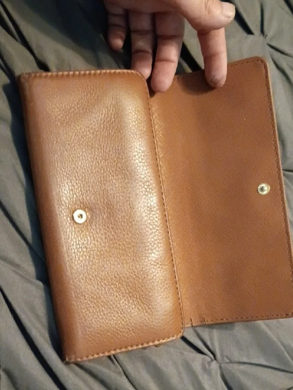 Michael Kors leather continental