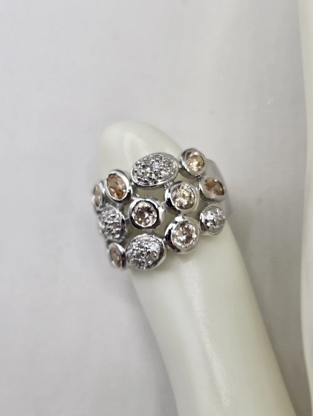 Swarovski crystals ring