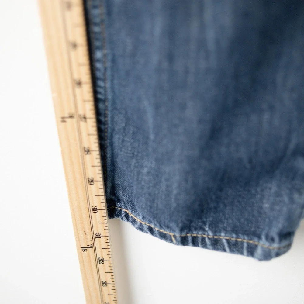 Levis 511 Slim Straight Jeans Mens 30x32 Blue Stretch Medium Wash Mid Rise Faded