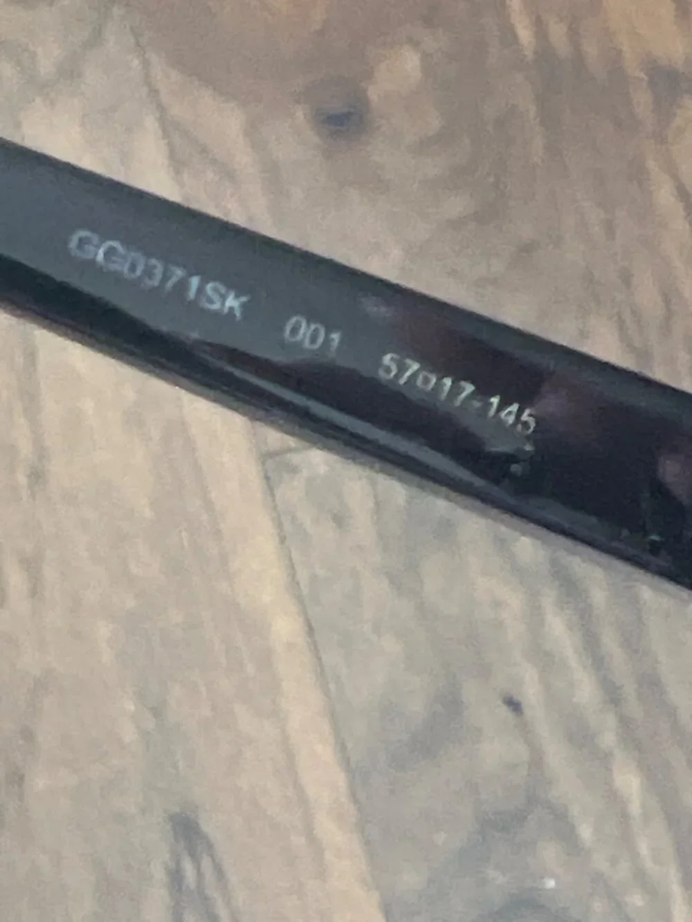 Gucci lens type