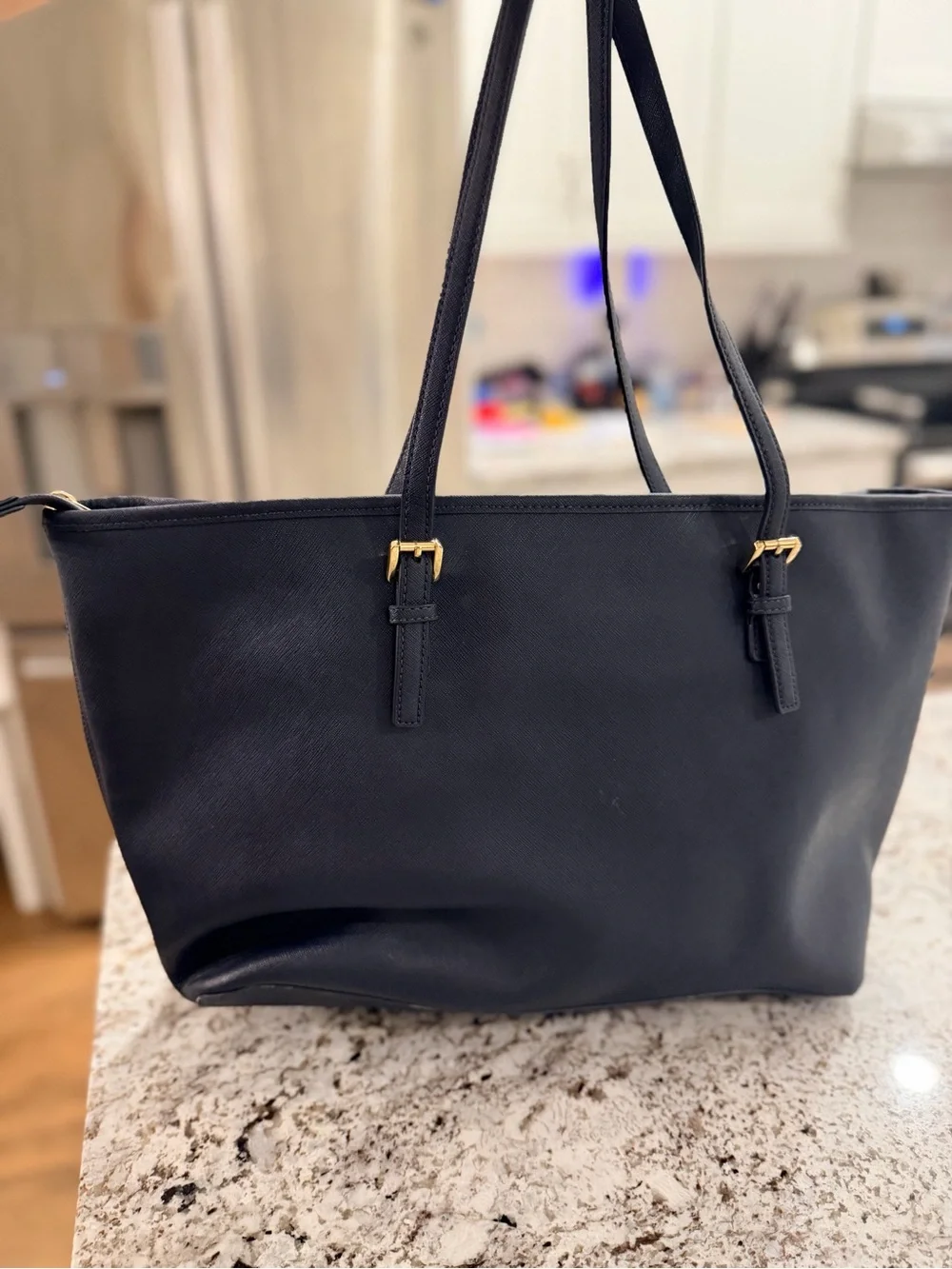Michael Kors structured straps tote
