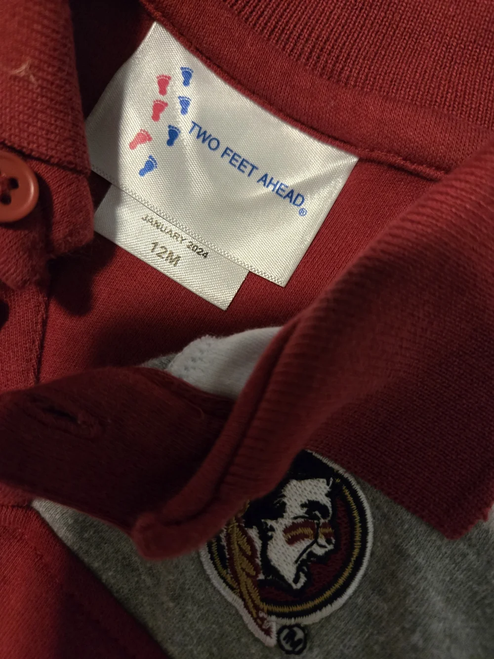 Two Feet Ahead classic polo