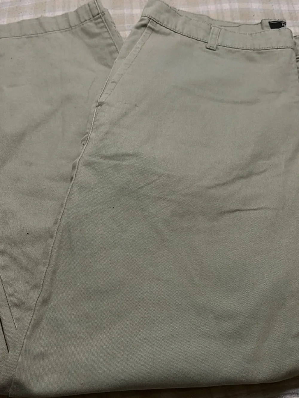 Forever 21 Men's Light Olive Green Chino Jeans