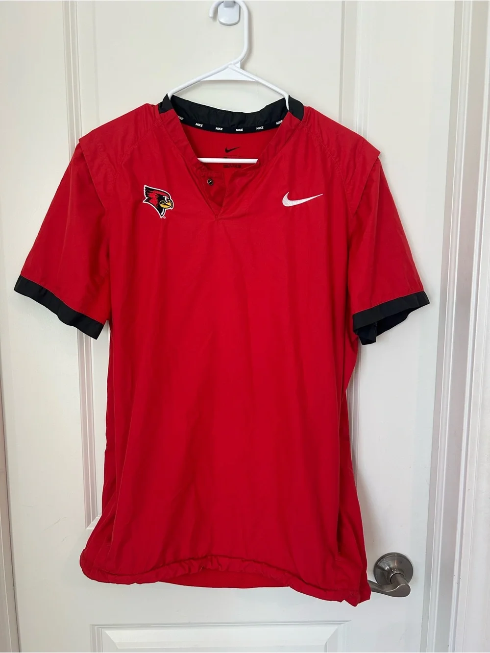 Nike Illinois State University Short-Sleeve Athletic Shirt with Team Logo