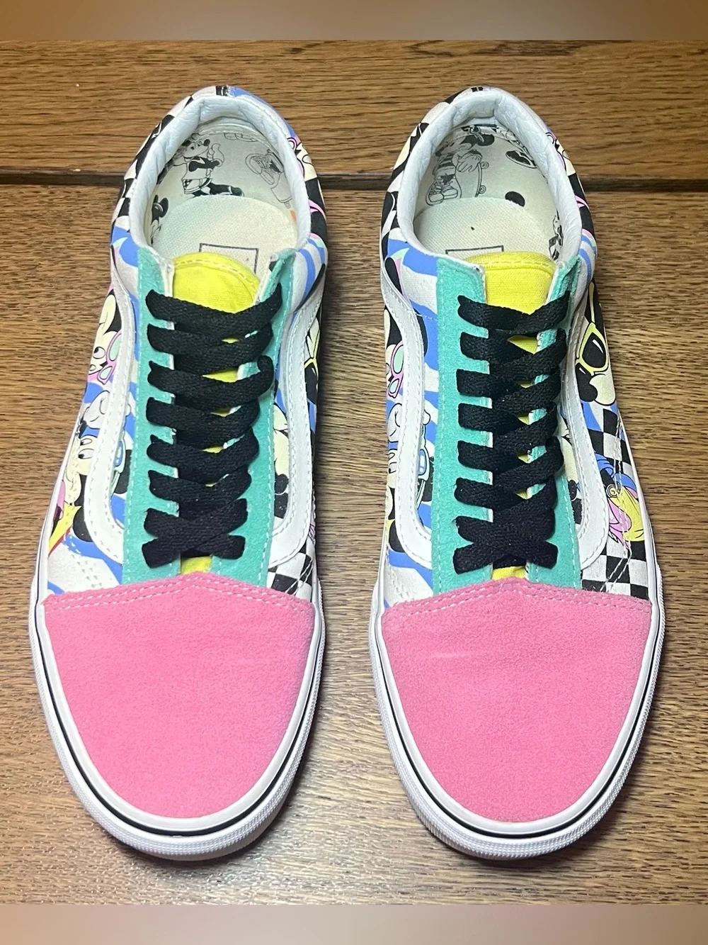 Vans x Disney Shoes Old Skool 80s Mickey Suede Sneakers W Size 9.5/M 8