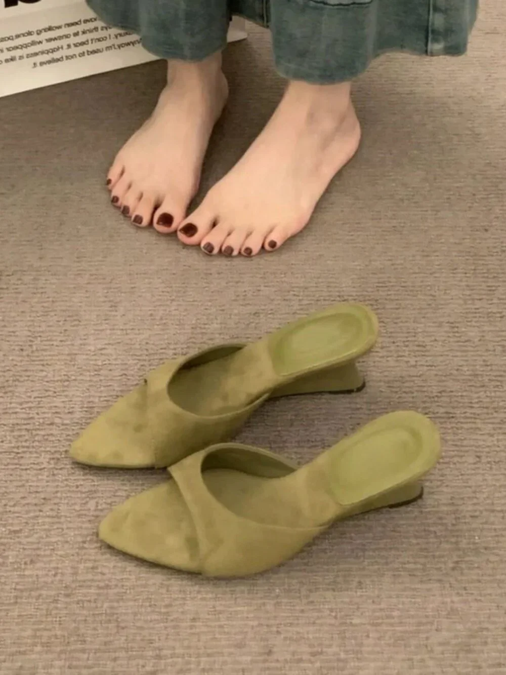 N/A dark green