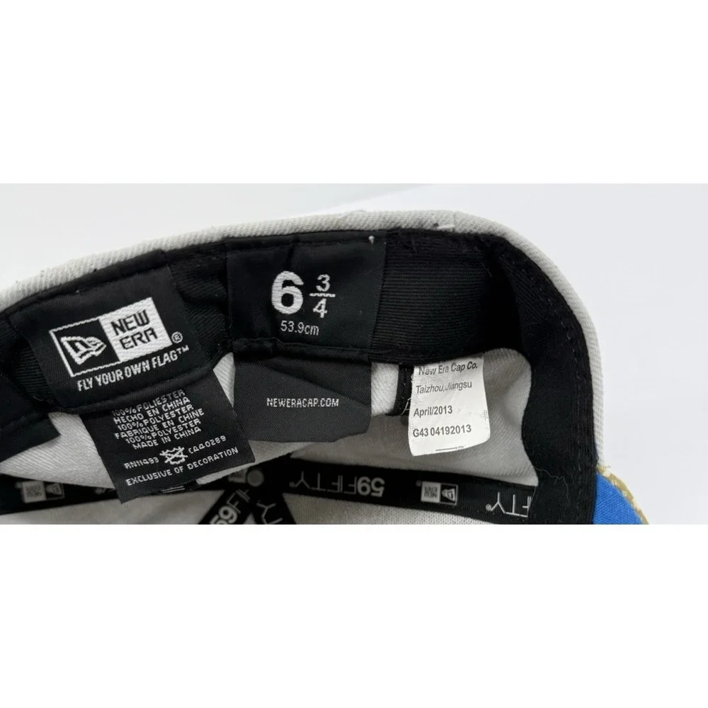 New Era 59FIFTY Detroit Lions Hat Grey Digital Camo NFL Fitted Size 6 3/4 2013