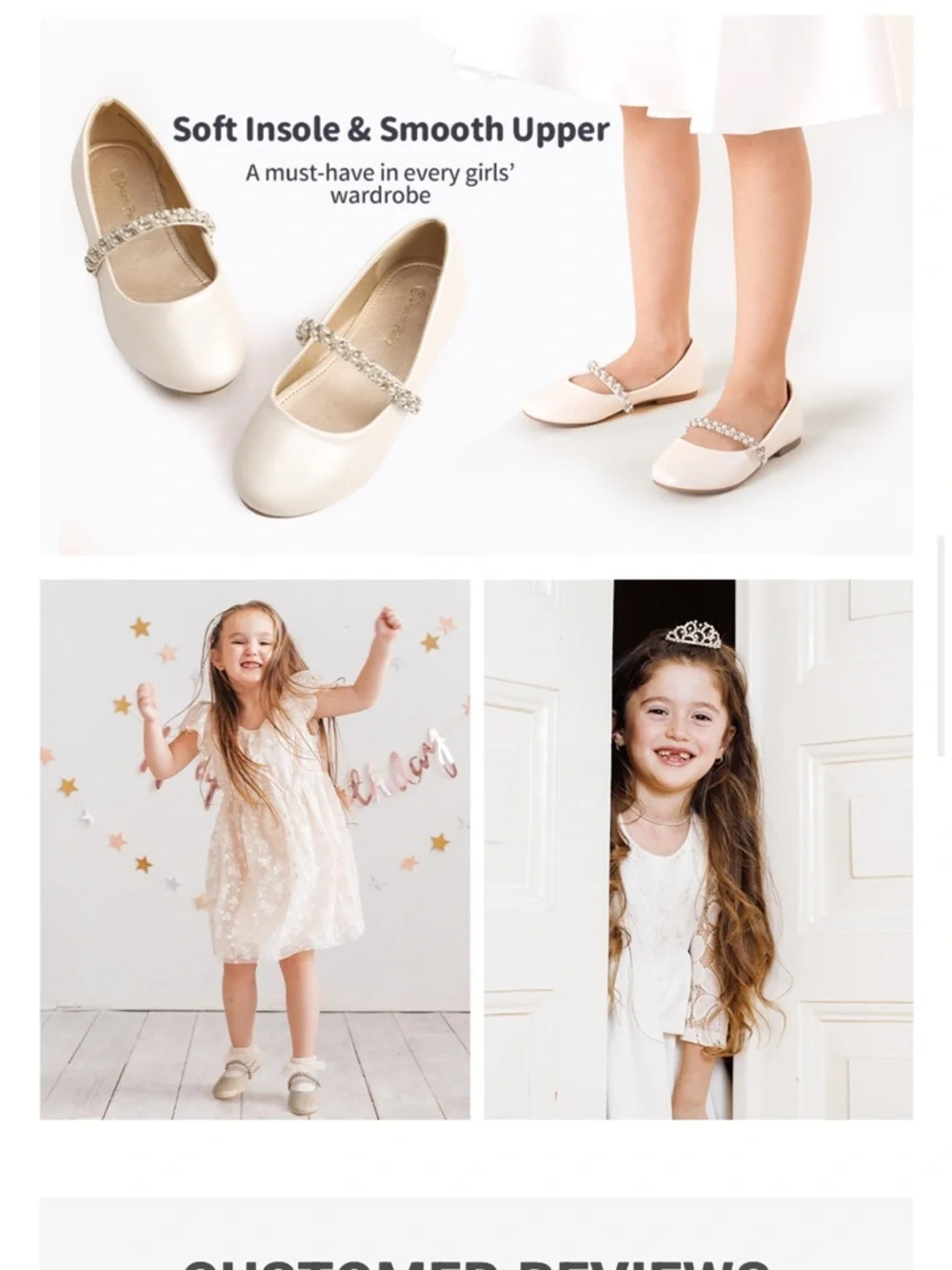Dream Pairs glossy white