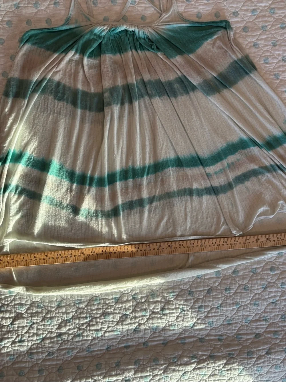 Free People We The Free Tie Dye Swing Tank Tunic Beach Boho Festival XS