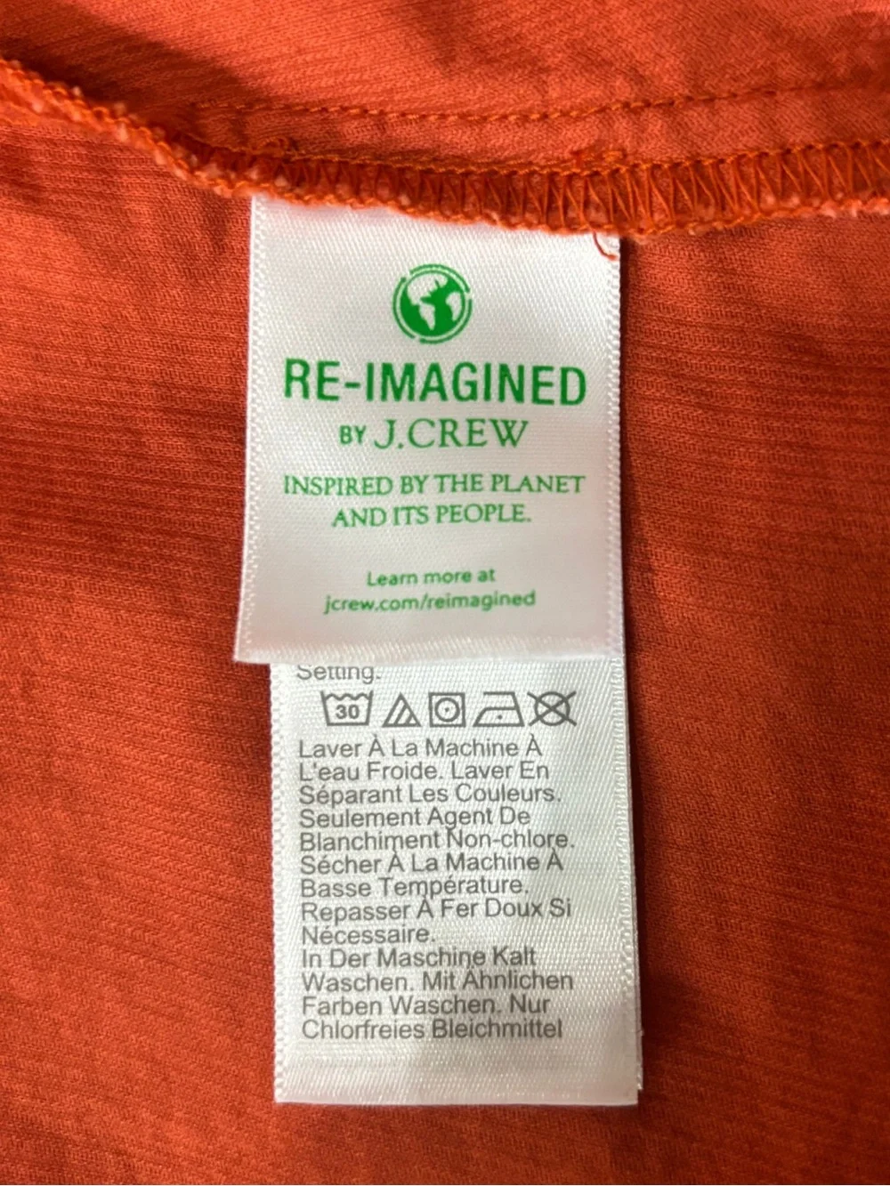 J. Crew crew orange