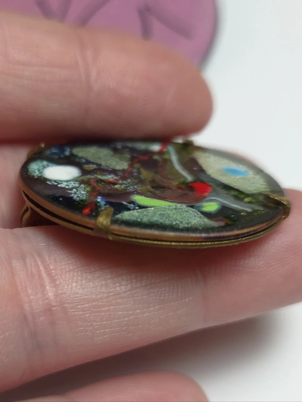 Vintage handmade brooches