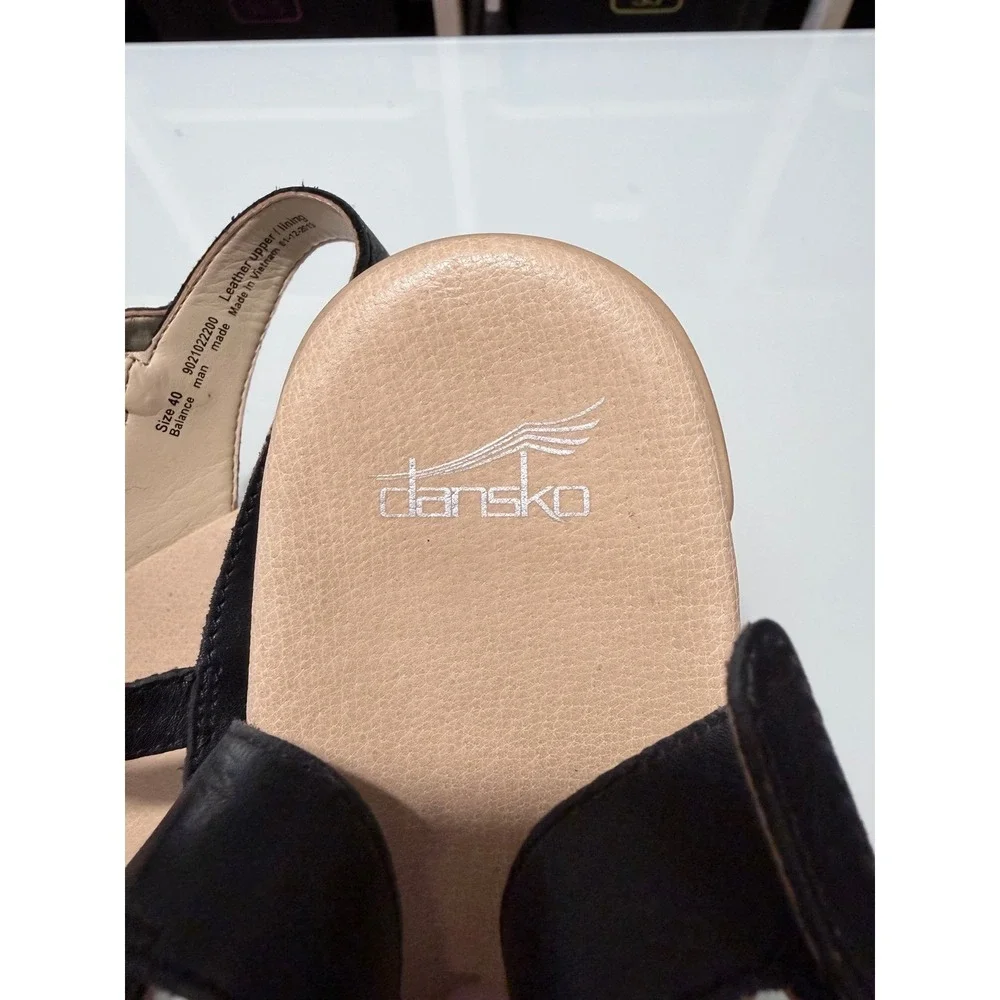 Dansko leather upper