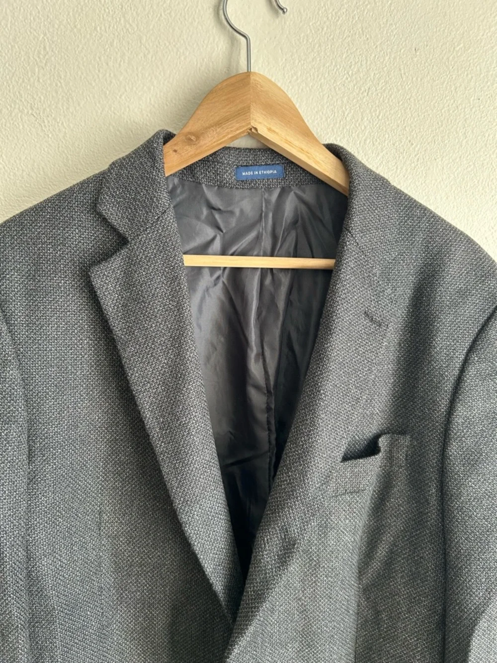 Stafford grey wool