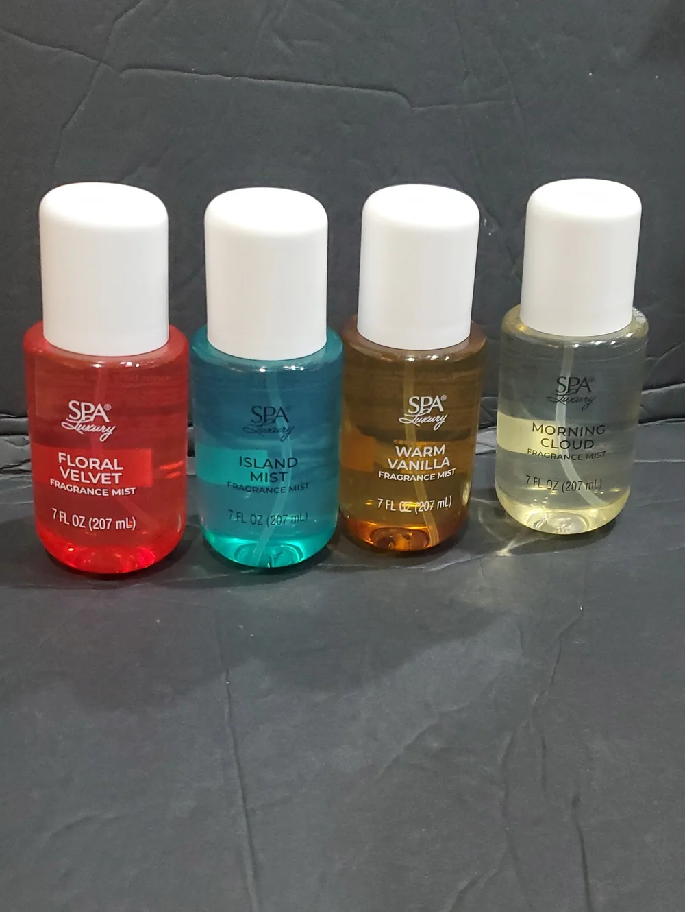 4pack floral velvet Island mist warm vanilla morning cloud fragrance mist new
