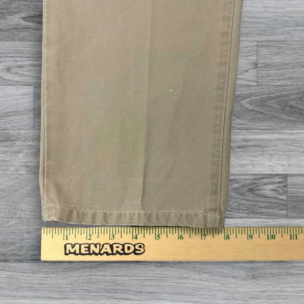 Polo Ralph Lauren Khaki Chino Pants Mens 34x30 Tan 100% Cotton Straight Leg‎