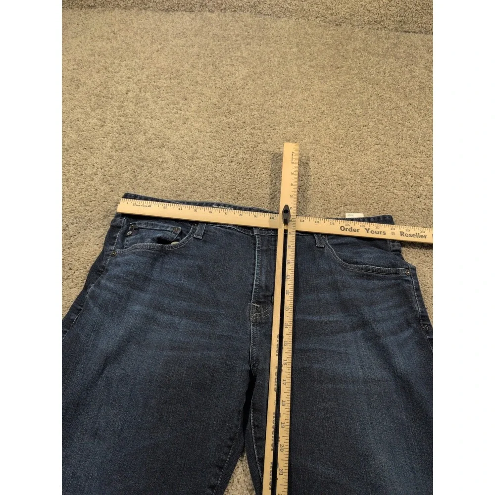 Ag Adriano Goldschmied Men Jeans Slim Straight in Dark Blue