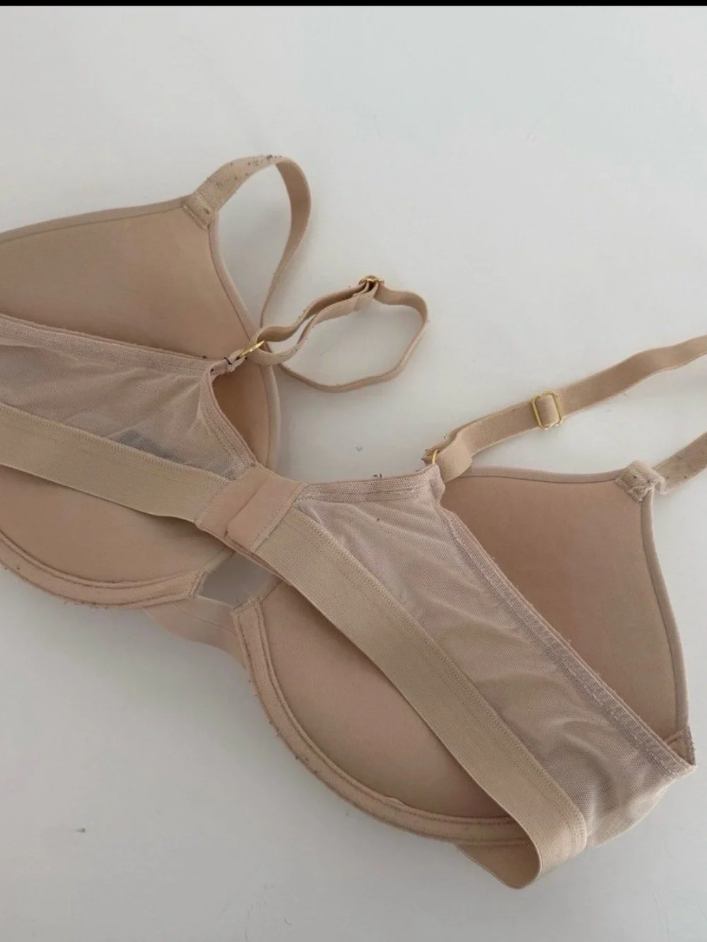 Pepper 42A Lift Up Bra Push Up Beige Nude Tan Lightly Padded Underwire