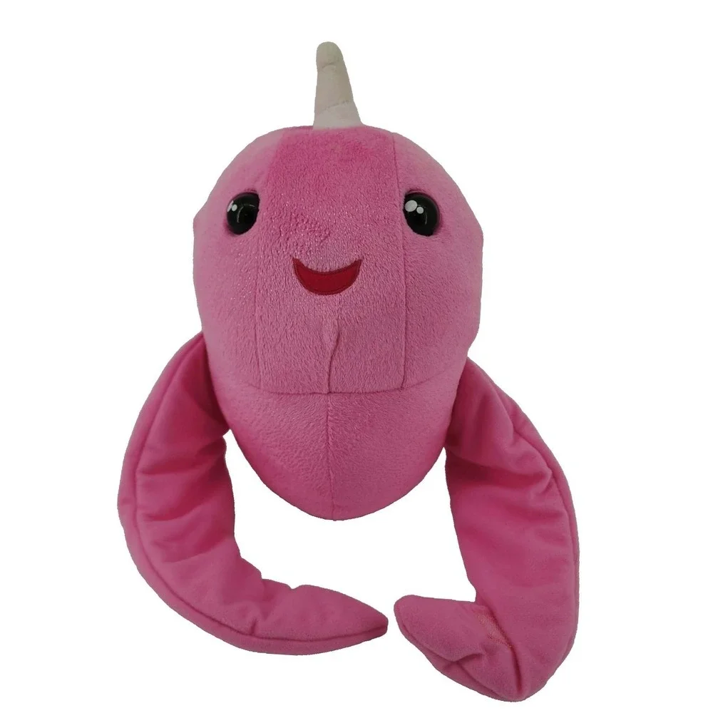 WowWee Plush Toy Kids Unisex Pink Fingerlings Narwhal‎ 3690 Interactive Glitter