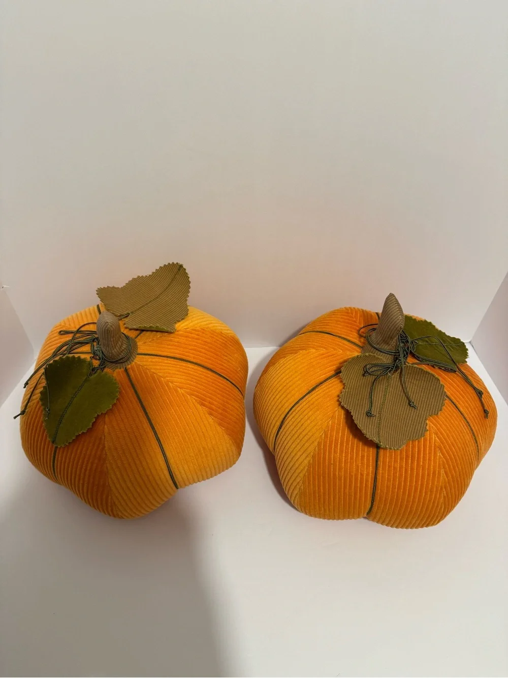 Hallmark corduroy pumpkin