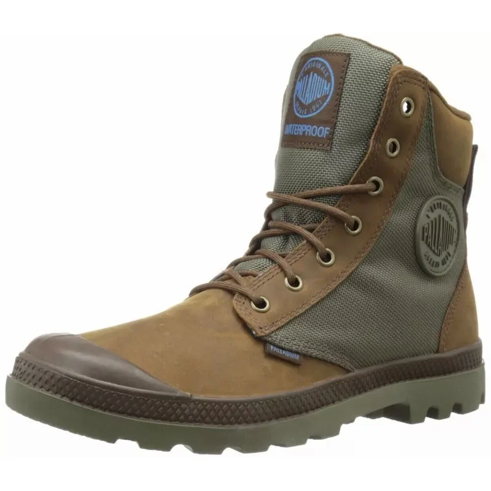 Palladium Boots Women's 6 Bridle Brown Pampa Sport Cuff  Waterproof 37 NEW‎