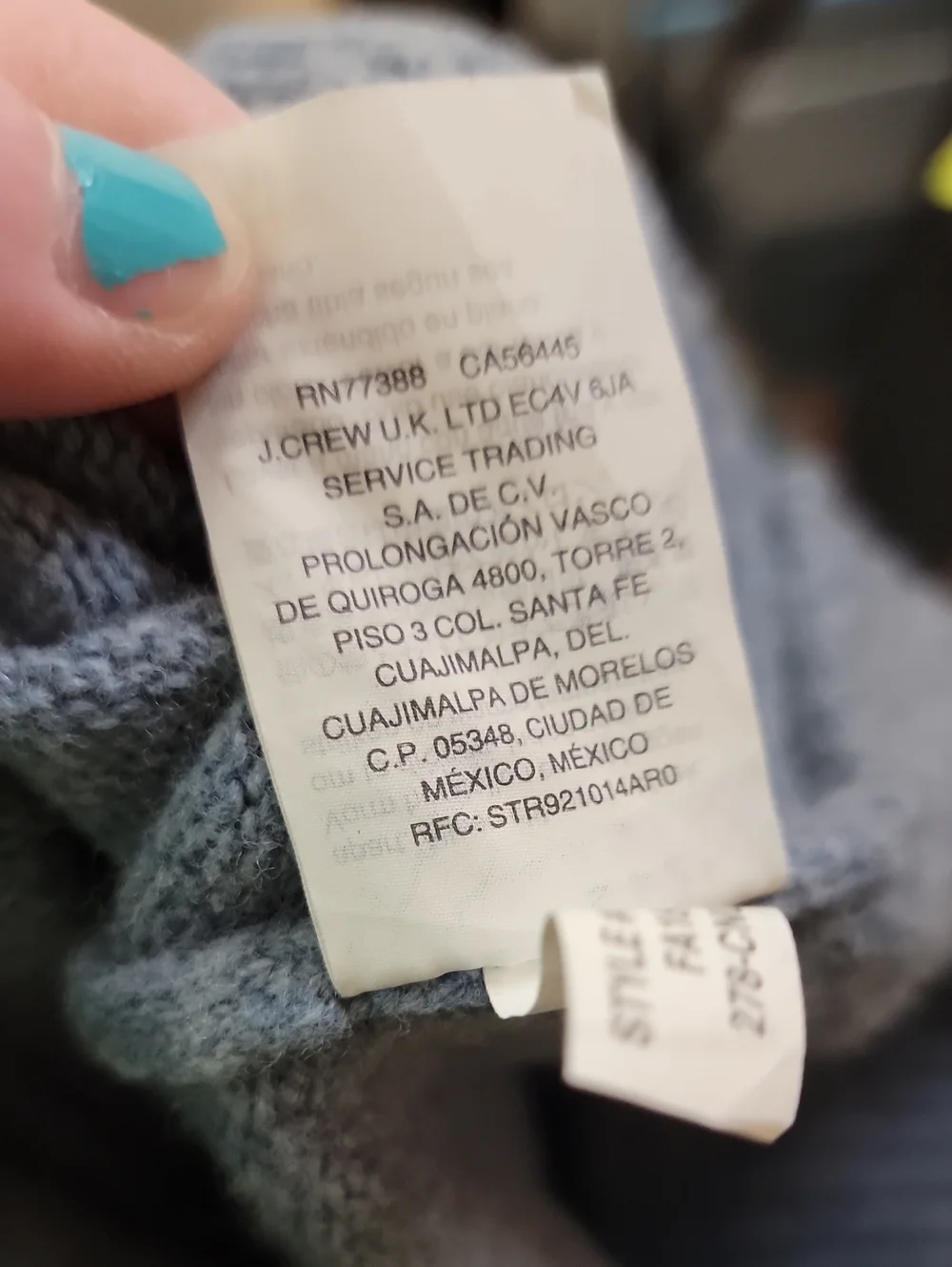J. Crew Women's Light Blue Crewneck Sweater