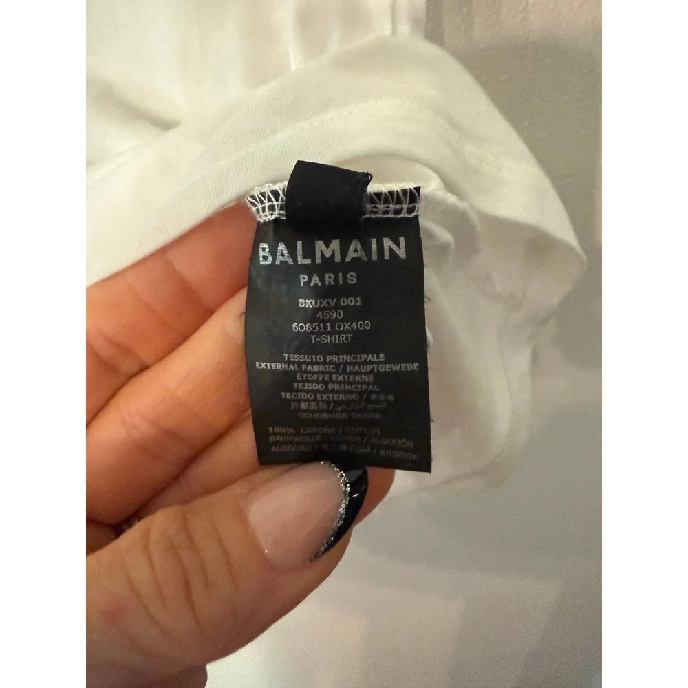 Balmain apparel classic cotton