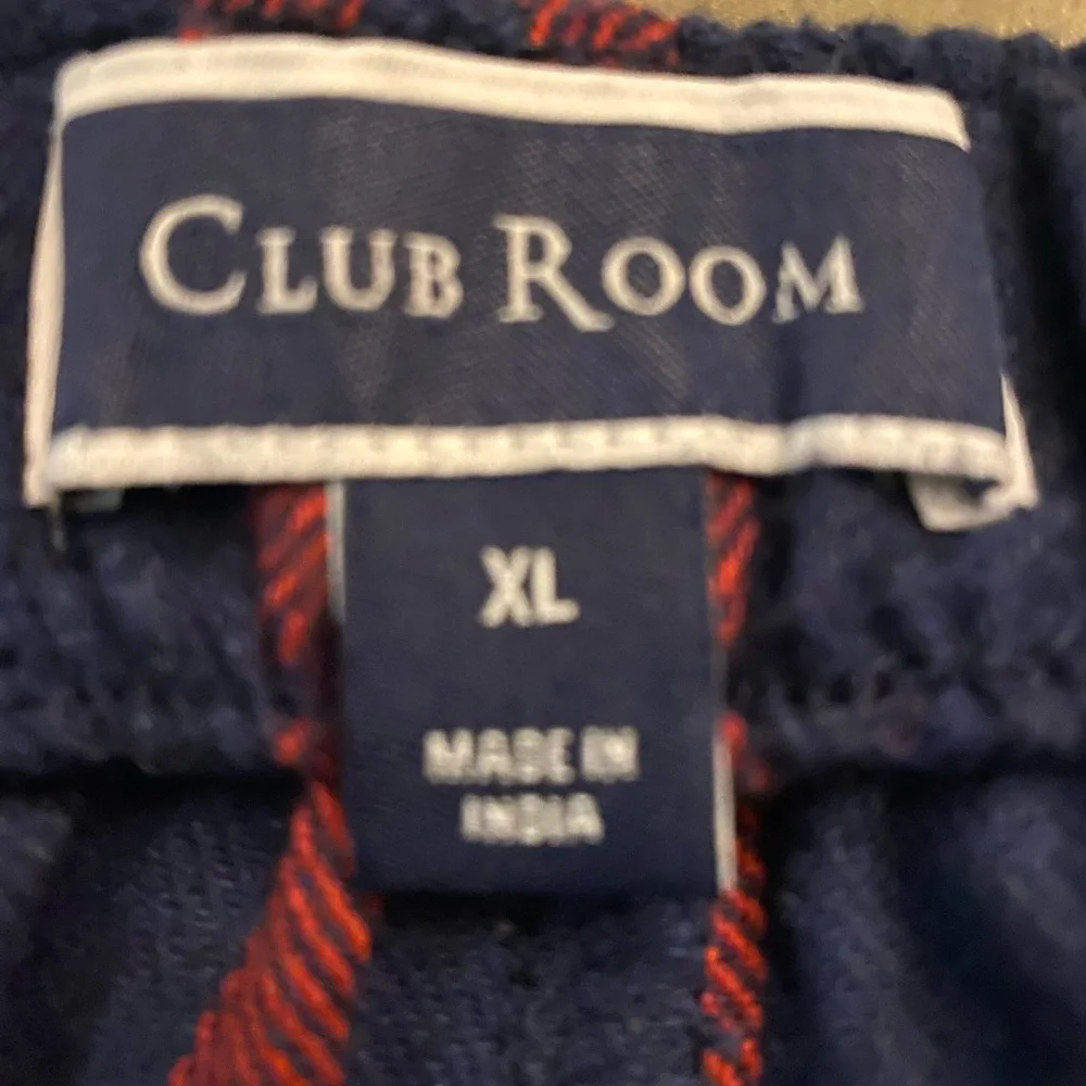 Club Room pajama pants XL blue EUC