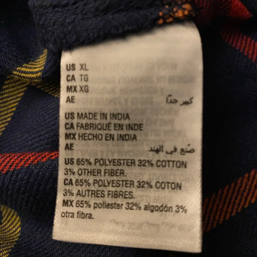Club Room pajama pants XL blue EUC