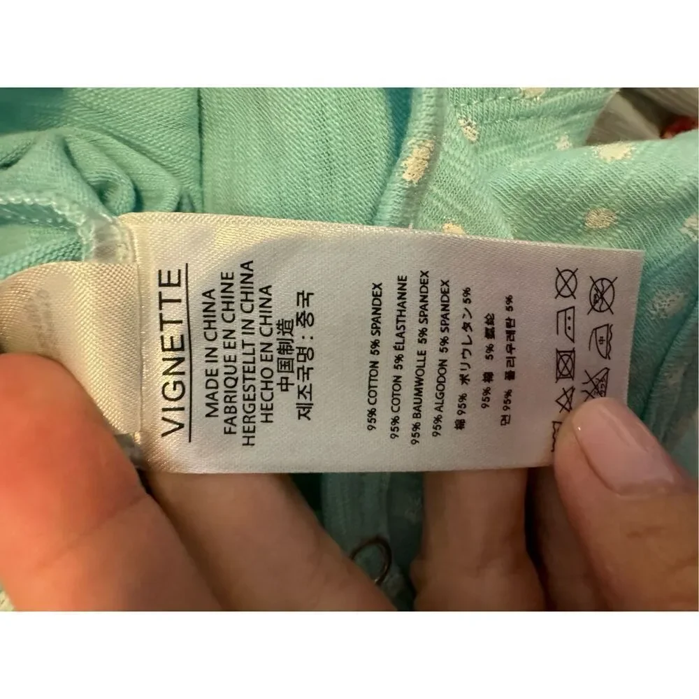 Vignette brand size