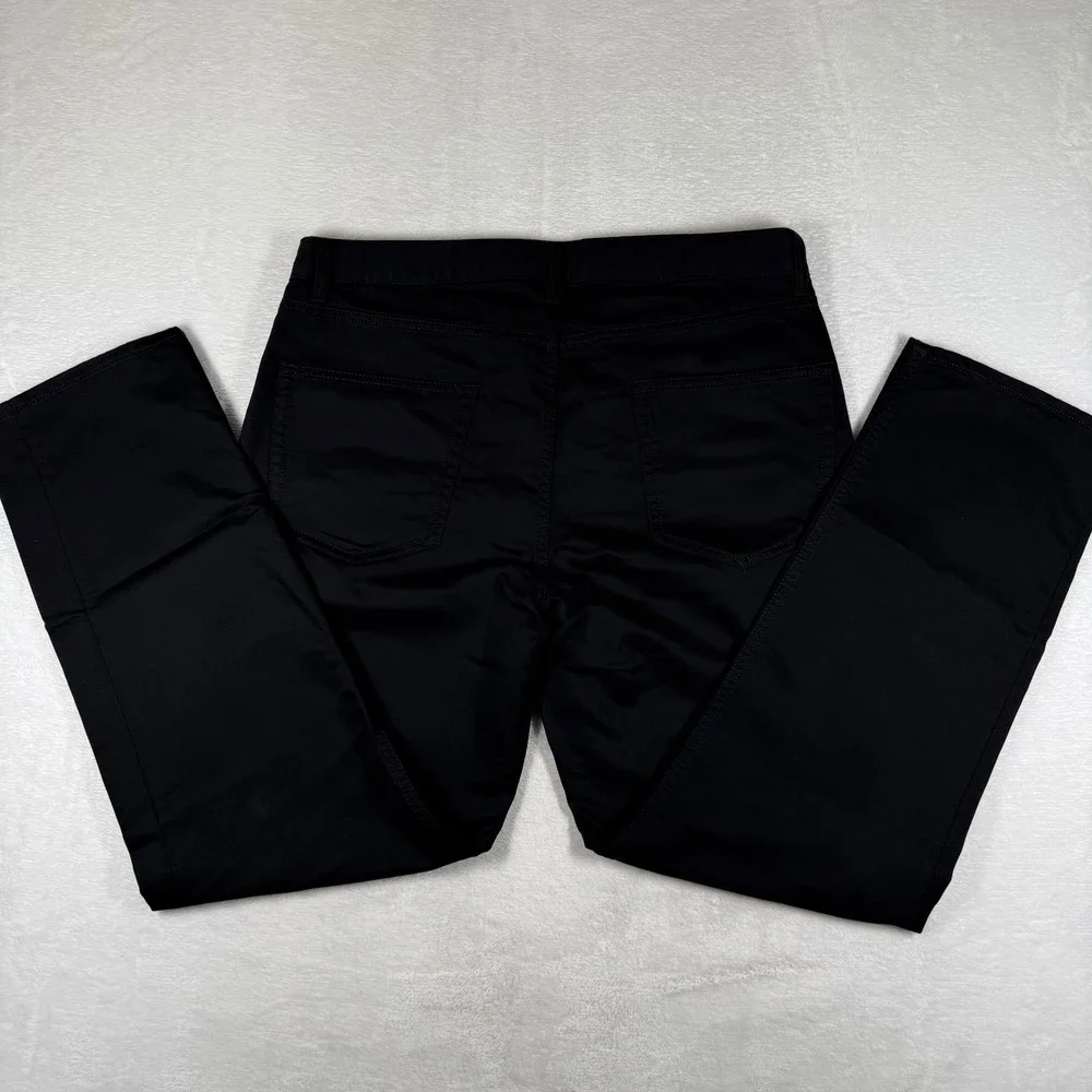 Quince Black Comfort Stretch Traveler 5-Pocket Pants 34x30 LB22434-CFL01-13453