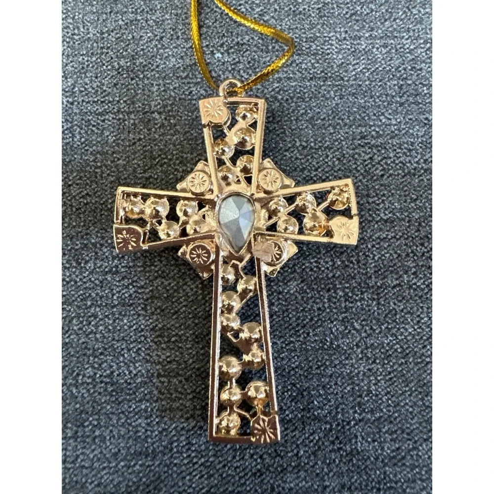N/A rhinestone cross