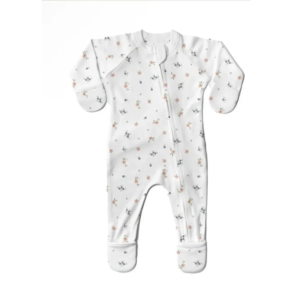 Goumi Grow with You Footie Snug Fit - Posey NWT 3-6‎ months