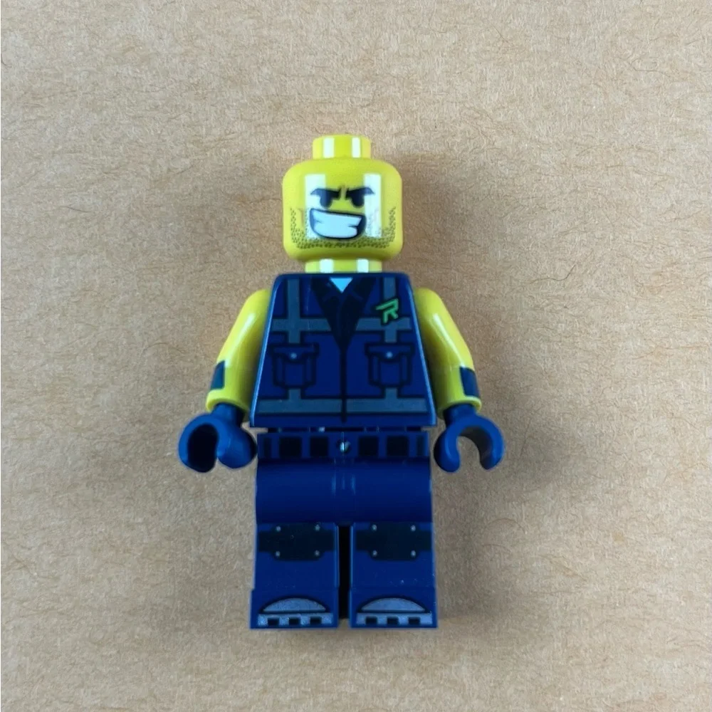 LEGO The Lego Movie 2 Rex Dangervest tlm197 Missing Hair 2”