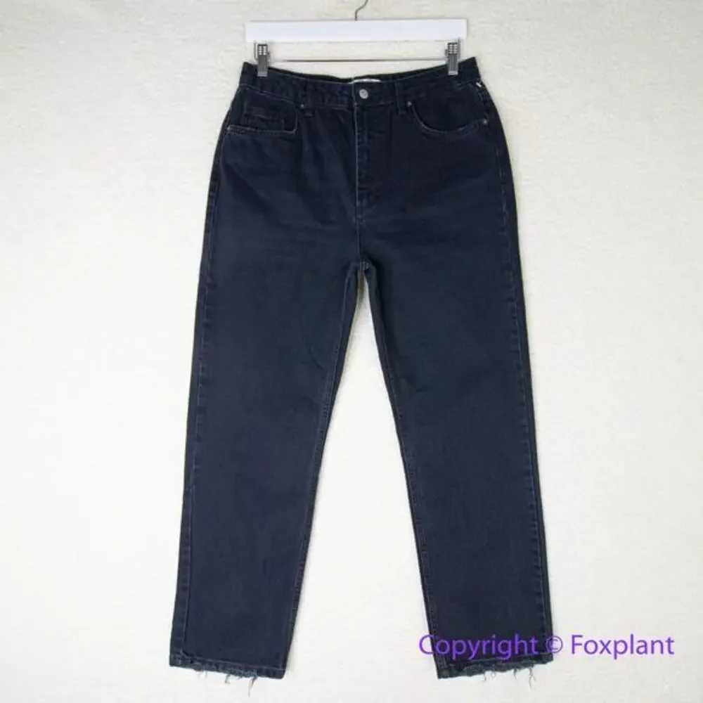 New! Free People We the Free black‎ straight jeans, women size 30