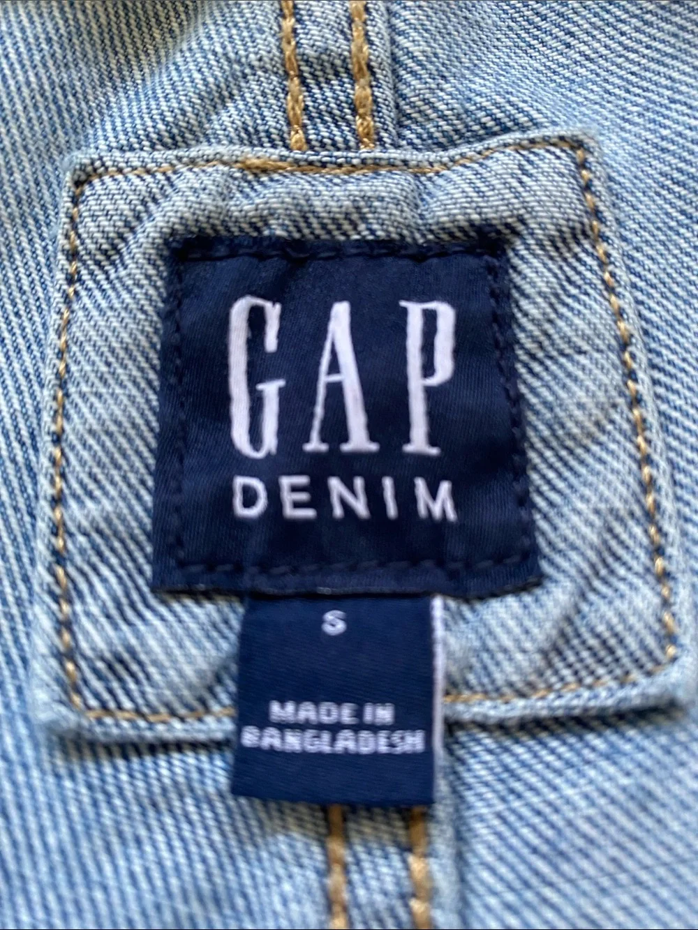 GAP denim overalls