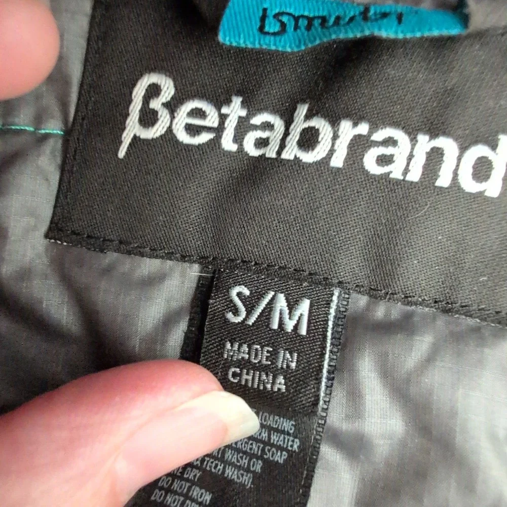 Betabrand Rumpl Quilted Wrap Jacket Gray‎ Puffer Blanket Coat Women S/M