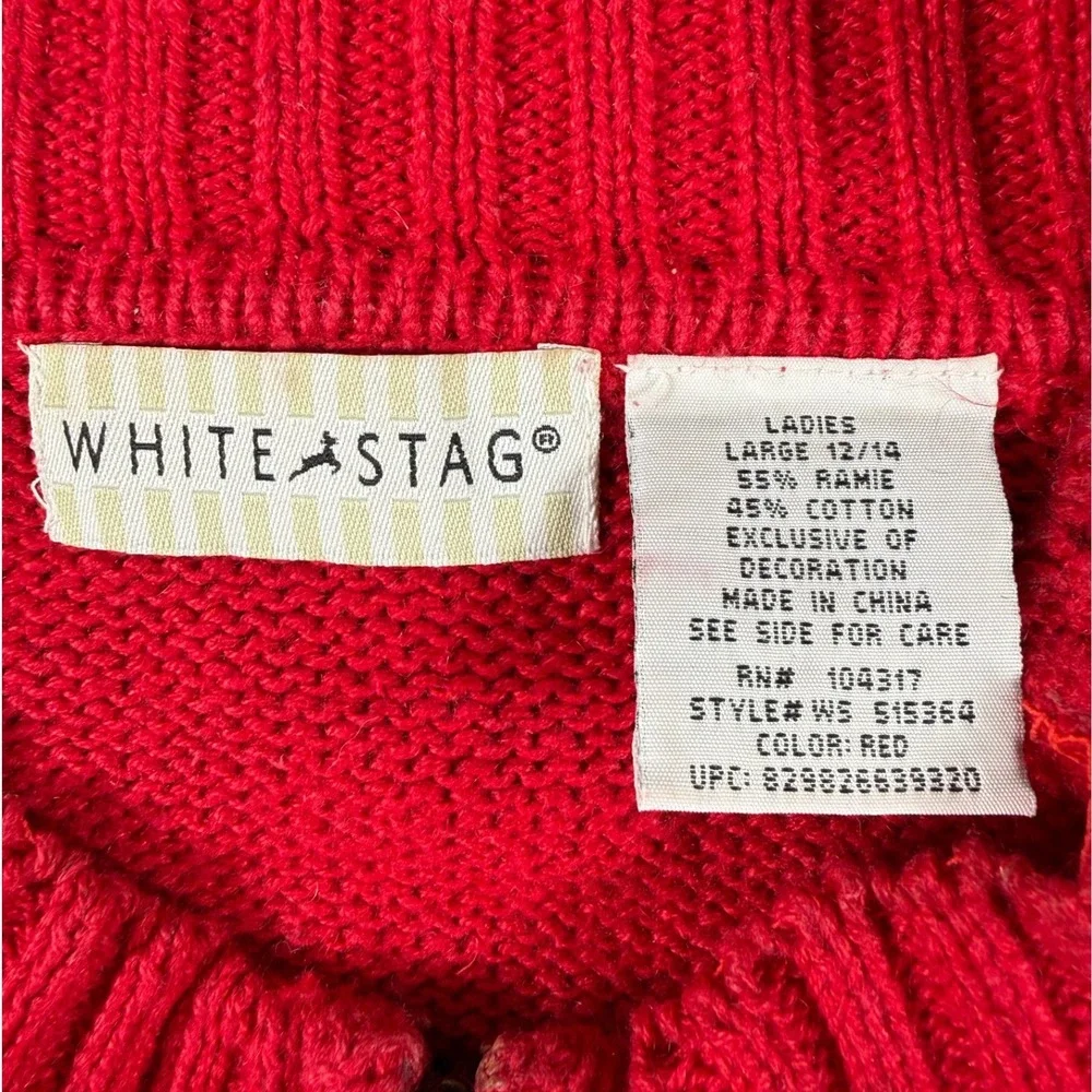 White Stag full large knit