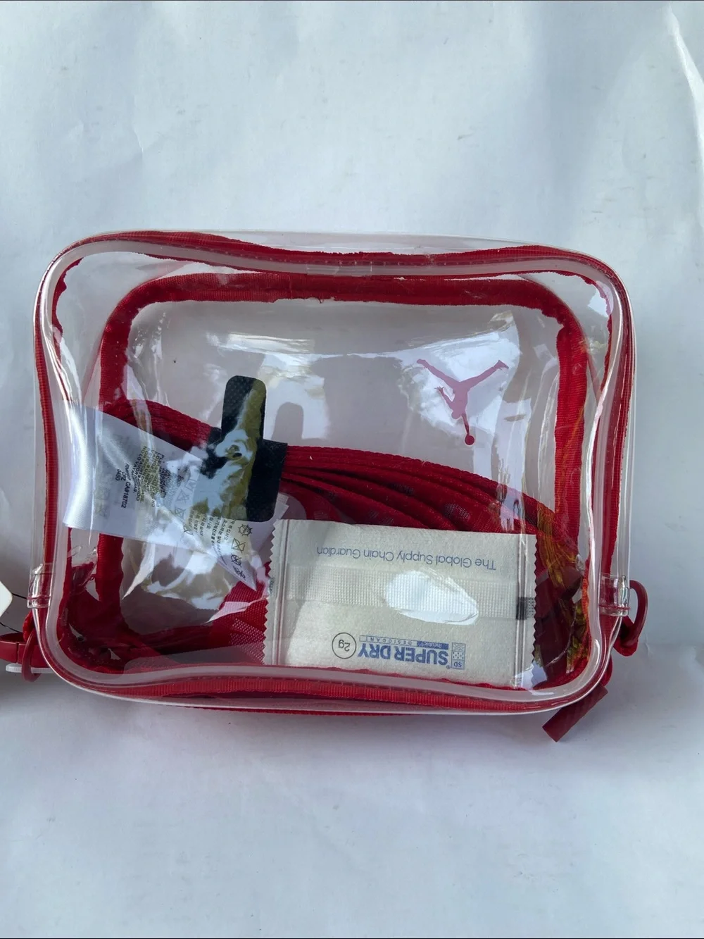 Nike NWT clear unisex stadium bag