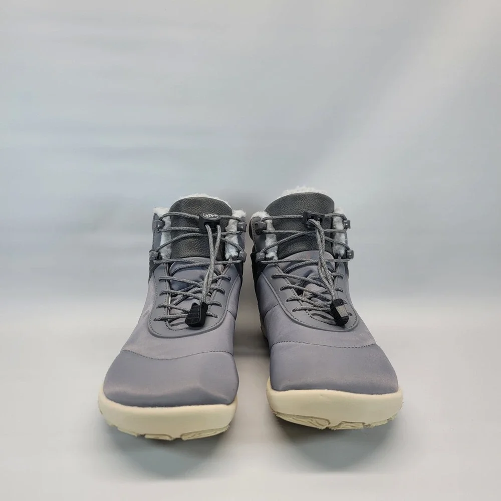 HF Azura Gray Waterproof Fur Lined Winter‎ Boots Women EUR 40 US 9