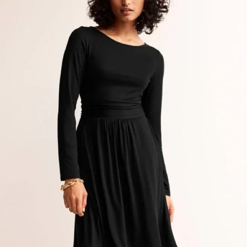 *BODEN* Black Long Sleeve Abigail Dress Size 8