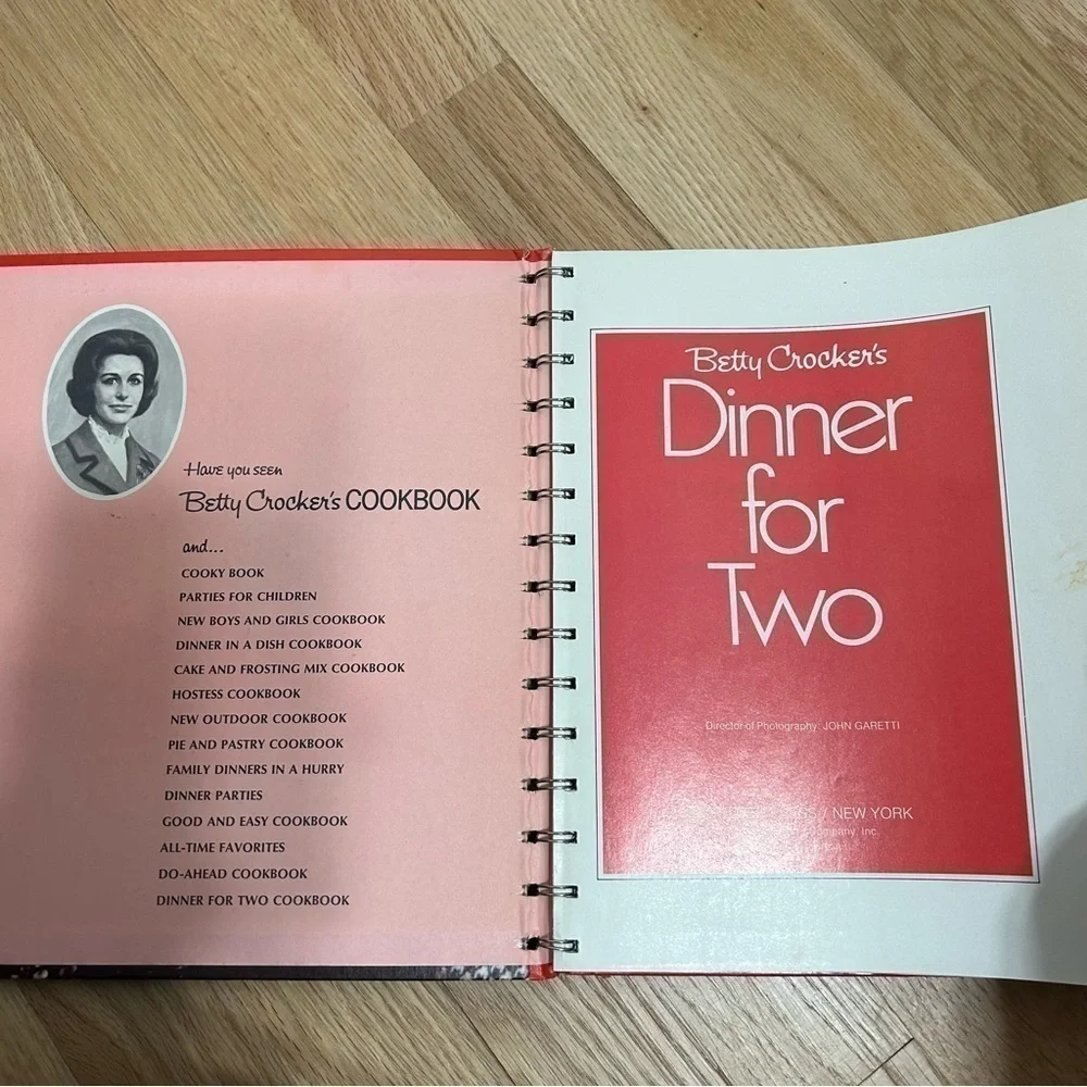 Vintage crocker’s box cookbook