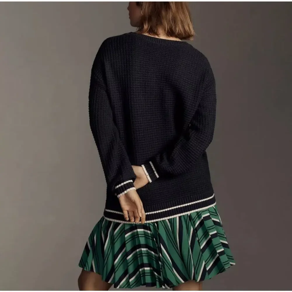 Anthropologie navy varsity
