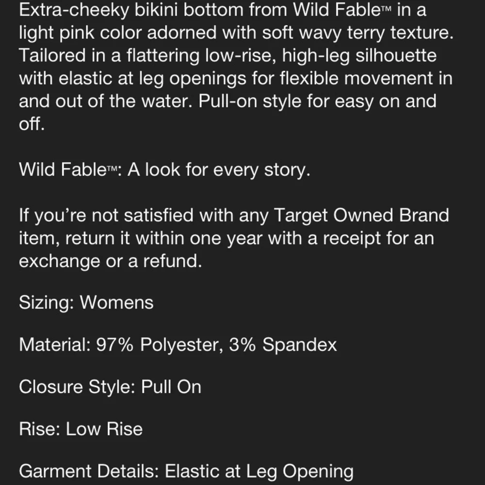 wild fable new tag