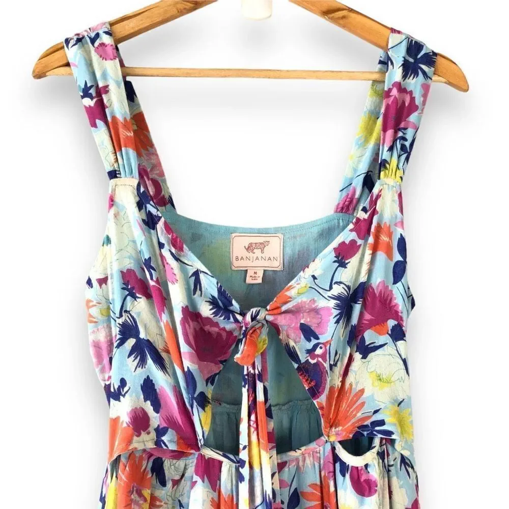 Banjanan Serafina Dress in Fiesta Sky Blue‎