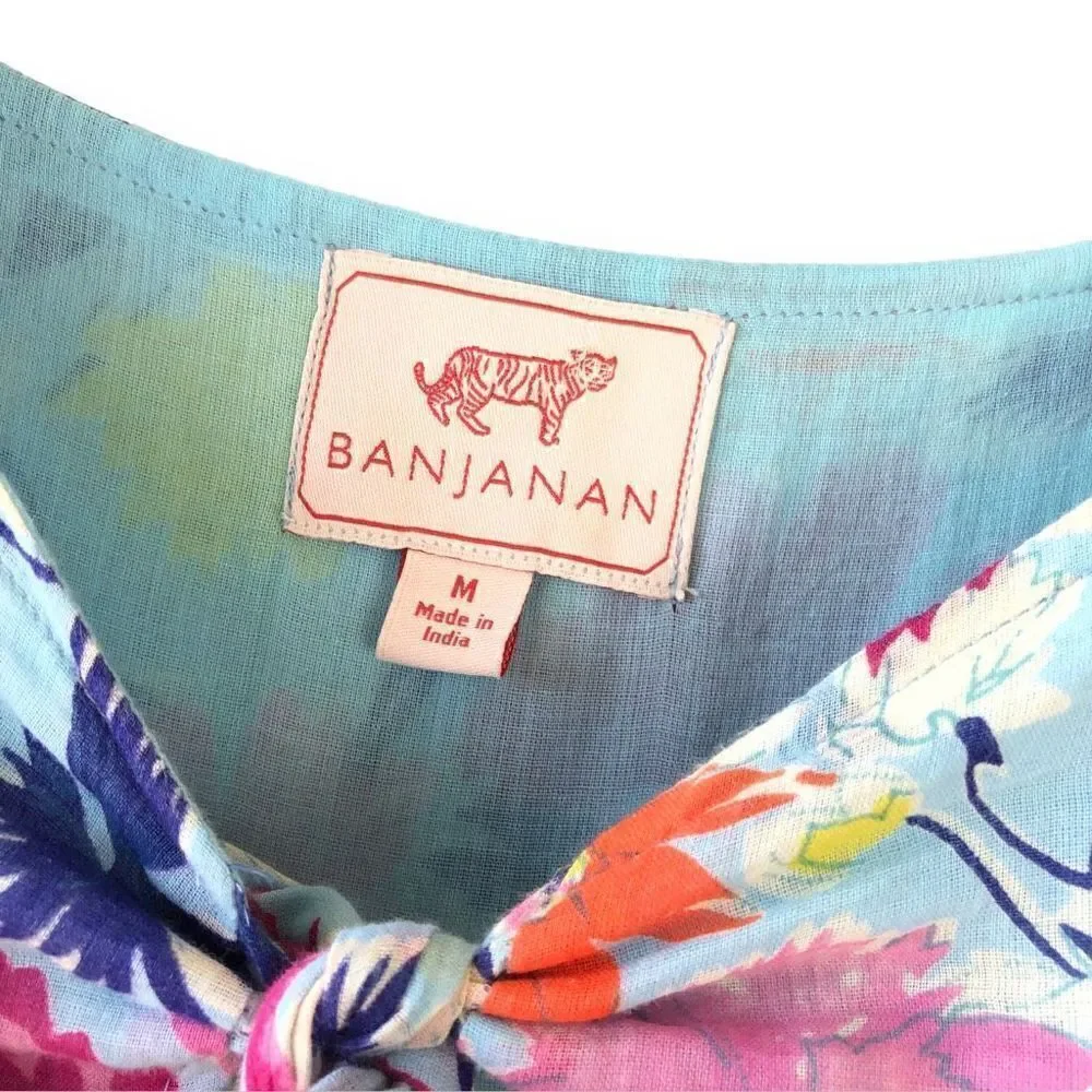 Banjanan Serafina Dress in Fiesta Sky Blue‎