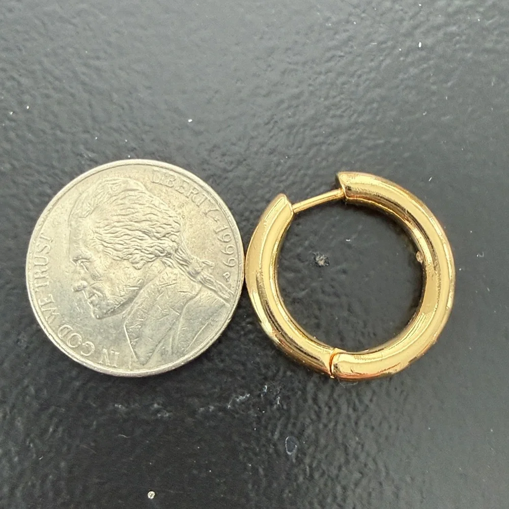 BaubleBar NEW Gold Hoop Earrings