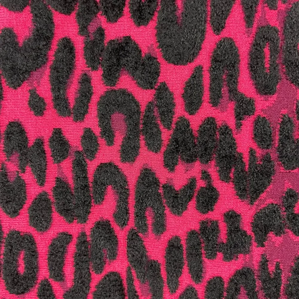Milly Cheetah Brocade Dress Womens Large Textured Mermaid Flounce‎ Glam Volup