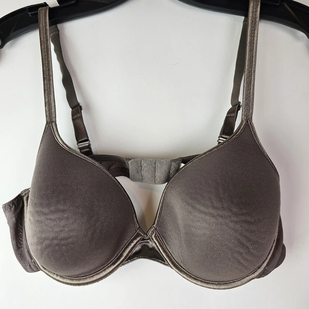 Soma Embraceable Full Coverage Bra 36B Mushroom Underwire‎ Comfort
