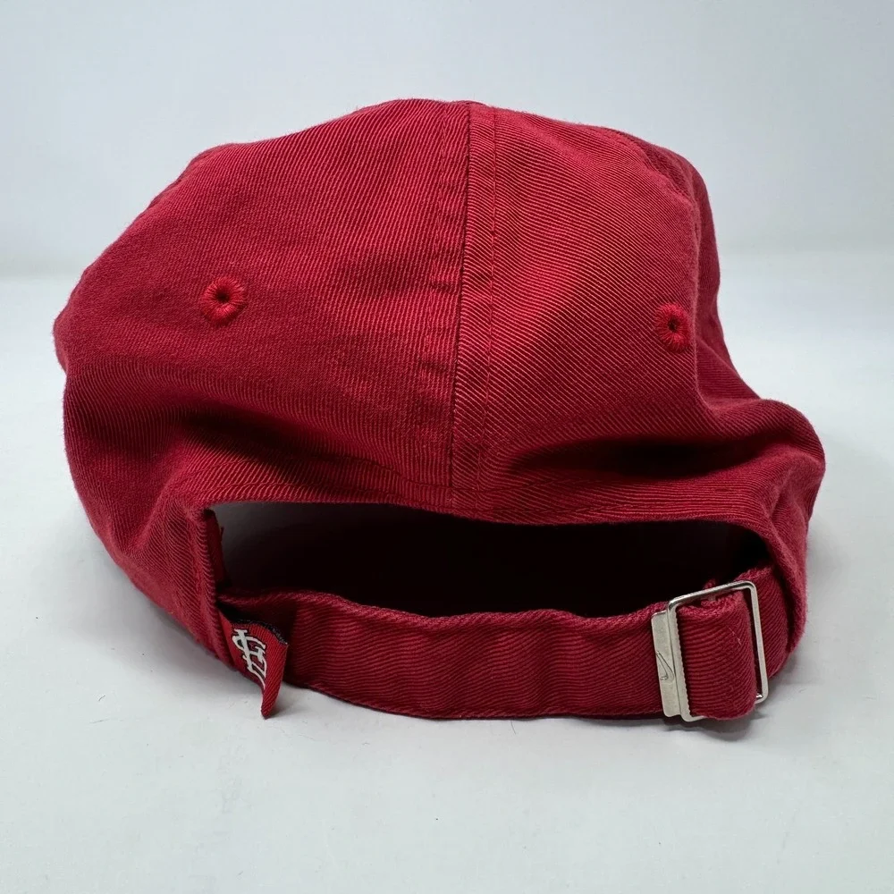 Vintage St‎ Louis Cardinals MLB Nike Team Hat Cap Red Adjustable Strap Back